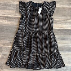 NWT Ann Taylor Tiered Ruffle Dress Size M